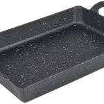 Plancha Lisa Fuente Hierro Fundido Calidad Premium 20 Cm Negro