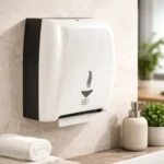 Dispenser De Toalla De Papel Con Sensor A Pila Otten Blanco
