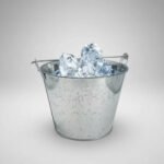 Frapera Blade Hielo Champagne  Crystal Rock Zinc 26cm Gris - Imagen 5