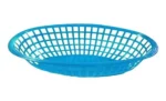 Panera Oval Mediana Plástico 30x19cm Deses Color Celeste Red - Imagen 2