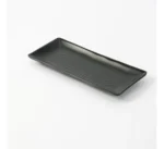 Bandeja Rectangular 30 Cm De Melamina Reforzada Negro - Imagen 5