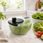 Centrifugador De Verduras Manual Escurridor Ensaladas Otten Negro - Imagen 9