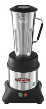 Licuadora Alta Rotacion 2 Lts Acero Inoxidable 1000 W Negro