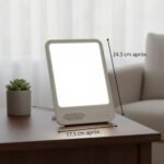 Espejo De Mesa Con Luz Led Rectangular Blanco Otten Blanco - Imagen 2