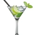 COPA VIDRIO MARTINI 225 ML