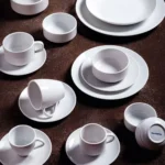 TAZA CAFE CON PLATO PORCELANA PAOLA 100 ML TRAMONTINA - Imagen 3