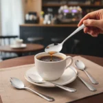CUCHARA TE AMBAR ACERO INOXIDABLE OTTEN - Imagen 3