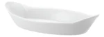 PLATO OVALADO DE PORCELANA CON ASA 20 CM SCHMIDT