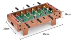 METEGOL DE MESA MINI JUEGO PARA NIÑOS OTTEN MARRON CLARO - Imagen 4