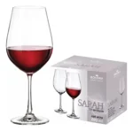 COPA CRISTAL VINO BOHEMIA SARAH TITANIUM 690 ML - Imagen 4