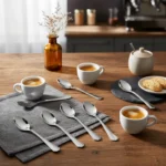 CUCHARA CAFE AMBAR ACERO INOXIDABLE OTTEN - Imagen 8