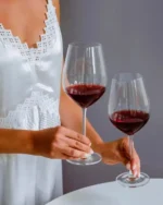 COPA CRISTAL VINO BOHEMIA SARAH TITANIUM 690 ML - Imagen 2