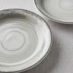 Set x 6 Platos Playos 27cm Porcelana Schmidt Esfera Color Gris - Imagen 7