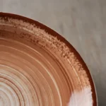 Set x 6 Plato Postre 21cm Porcelana Schmidt Esfera Color Marron - Imagen 3