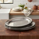 Fuente Bandeja Oval Acero Inoxidable Otten 22 Cm - Plateado - Imagen 3