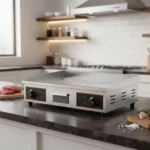 Plancha lisa Acero Inox Profesional Electrica TEG-820 - Otten - Imagen 5