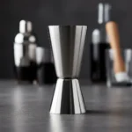 Set x 2 Medidor Whisky Jigger Doble Acero Inoxidable Premium - Imagen 3