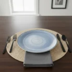 PLATO PLAYO PORCELANA 27 CM SCHMIDT ESFERA COLOR CELESTE