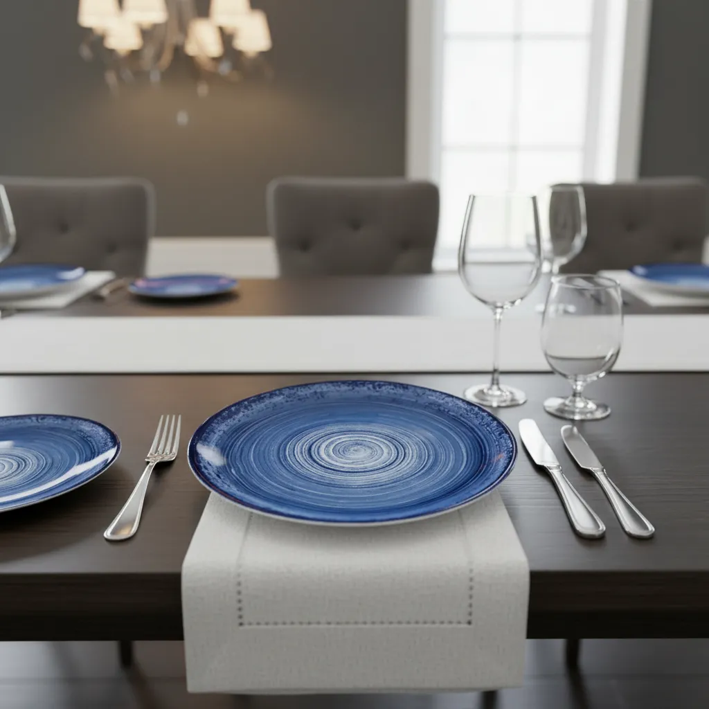 D_NQ_NP_2X_644108-MLA114109793383_072026-F PLATO PLAYO PORCELANA 27 CM SCHMIDT ESFERA COLOR AZUL - Imagen 1