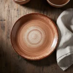 PLATO PLAYO PORCELANA 27 CM SCHMIDT ESFERA COLOR MARRON - Imagen 3