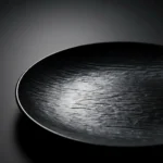 PLATO PLAYO 25 CM MELAMINA REFORZADA COLOR NEGRO - Imagen 5
