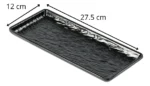 BANDEJA RECTANGULR 27 CM MELAMINA REFORZADA DUNIA - Imagen 3