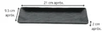 BANDEJA RECTANGULAR 22 CM MELAMINA REFORAZADA - Imagen 3