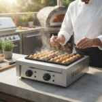 OTTEN-PARRILLA ELÉCTRICA PARA ALBÓNDIGAS PEQ. DOBLE TFG-2E - Imagen 3