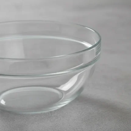 Caja x 8 Bowl Ensaladera 17cm Apilable Vidrio Rigolleau 1100ml