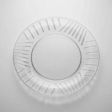 Caja X 24 Plato Playo Vidrio Rigolleau Tilcara 26 Cm