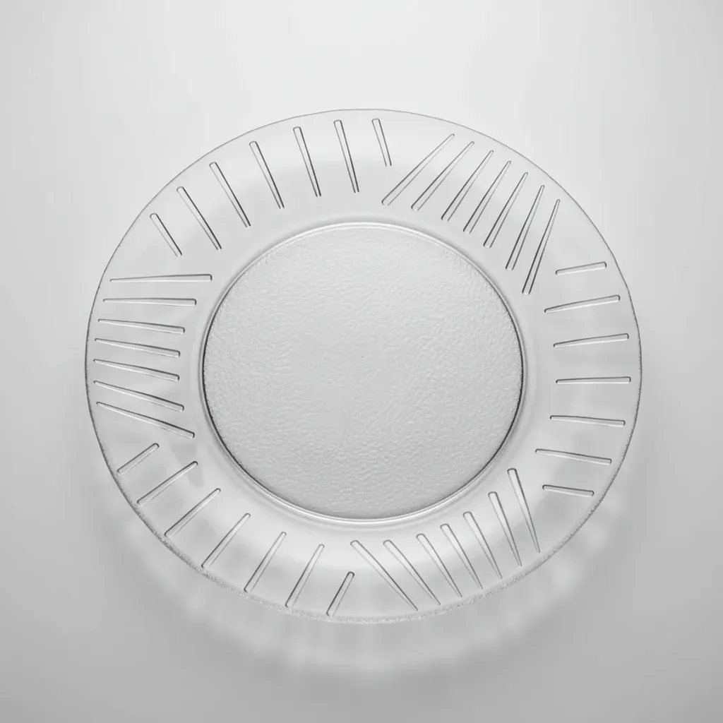 D_NQ_856818-MLA115777197425_082026-OO Caja X 24 Plato Playo Vidrio Rigolleau Tilcara 26 Cm - Imagen 1