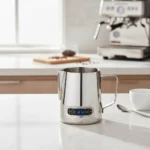Jarra De Leche Pitcher Termometro Acero Inox 350 Ml - Otten - - Imagen 4