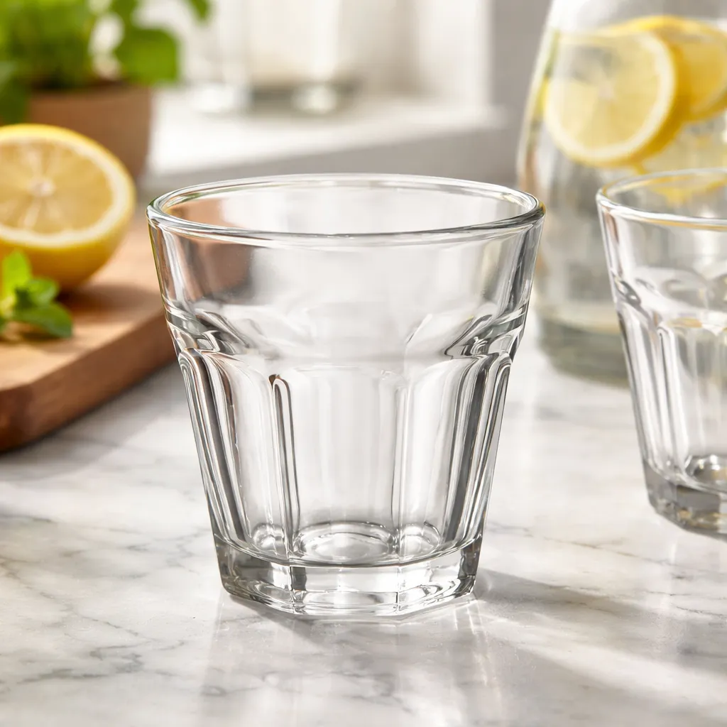 D_NQ_NP_2X_616680-MLA114383295572_082026-F Caja Cerrada x 24 Vaso Vidrio Facetado Rigolleau Oslo 150 Ml - Imagen 1