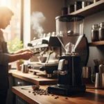 MOLINILLO DE CAFÉ ELÉCTRICO NEGRO -OTTEN - - Imagen 2