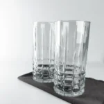 Set X 6 Vaso Vintage Vidrio Labrado 400ml - Imagen 5