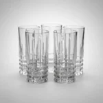 Set X 6 Vaso Vintage Vidrio Labrado 400ml - Imagen 2