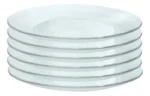 Caja x 36 Plato Postre Vidrio Rigolleau Acquamarine 19 Cm - Imagen 6