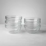 Caja x 8 Bowl Ensaladera 19cm Apilable Vidrio Rigolleau 1700ml - Imagen 2