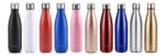 BOTELLA DE AGUA - AC. INOX 500 ML - DOBLE PARED DE ACERO - BLANCO - Imagen 2