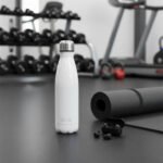 BOTELLA DE AGUA - AC. INOX 500 ML - DOBLE PARED DE ACERO - BLANCO - Imagen 4