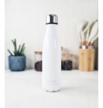 BOTELLA DE AGUA - AC. INOX 500 ML - DOBLE PARED DE ACERO - BLANCO - Imagen 8