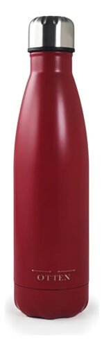 BOTELLA DE AGUA - AC. INOX 500 ML - DOBLE PARED DE ACERO - ROJO - Imagen 6