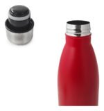 BOTELLA DE AGUA - AC. INOX 500 ML - DOBLE PARED DE ACERO - ROJO - Imagen 7
