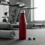 BOTELLA DE AGUA - AC. INOX 500 ML - DOBLE PARED DE ACERO - ROJO - Imagen 8