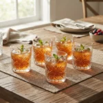 SET x 6 VASO BAJO LABRADO 340ML-KB033/2 - Imagen 3