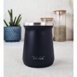MATE DE AC INOX -  236 ML / PARED DE DOBLE ACERO. MANTIENE EL CALOR POR 6 HS Y EL FRÍO POR 4 HS NEGRO