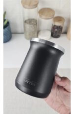 MATE DE AC INOX -  236 ML / PARED DE DOBLE ACERO. MANTIENE EL CALOR POR 6 HS Y EL FRÍO POR 4 HS NEGRO - Imagen 4