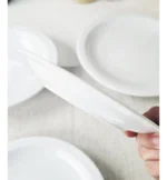 Plato Postre Porcelana 21cm Tramontina Laura Color Blanco - Imagen 6