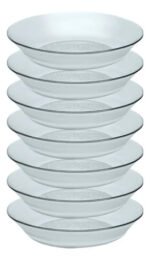 PLATO HONDO VIDRIO ACQUAMARINE 21 CM - RIGOLLEAU - Imagen 2